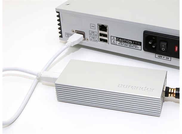 Aurender UC100, USB til SPDIF konverter USB til SPDIF (75 ohm coax), 24/192